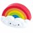 PLAYGO INFANT &TODDLER Izglītojošā rotaļlieta Rainbow Stackers, 2356 2356