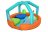 BESTWAY piepūšamā atrakcija Dodge & Drench Water Park, 4.5m x 4.5m x 2.68m, 53383 53383