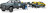 2504 - BRUDER auto RAM 2500 Power Wagon ar treileri, 2504 2504