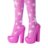 BARBIE Deluxe Fashionistas lelle rozā kleitā, JJN71 