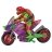 TMNT motocikls ar Raphael, 83432 83432