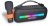 BONTEMPI TECH bezvadu skaļrunis ar bezvadu mikrofonu un RGB gaismām, 491050 