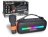 BONTEMPI TECH bezvadu skaļrunis ar bezvadu mikrofonu un RGB gaismām, 491050 