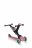 GLOBBER skrejritenis Go Up Deluxe Lights, tumši pasteļrozā, 646-210 646-210