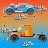 MEGA CONSTRUX HOT WHEELS monster truck vilcējs ar mašīna, GYG66 GYG66