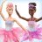BARBIE Dreamtopia lelle - balerīna ar gaismiņām, HLC25 HLC25