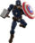 Blokees transformator  Marvel Heros - Champion Class Captain America, 81115 