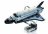 CLEMENTONI MECHANICS konstruktors NASA Floating shuttle, 75069BL 75069BL
