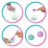 BARBIE Party Unboxed Reveal lelle ar brūniem matiem, JFG72 