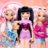 BARBIE Dream Besties lelle Zia,  JGG36