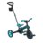 GLOBBER trīsritenis Explorer Trike Foldable 4 In 1, zilganzaļa, 732-105 