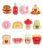 KEEL TOYS plīša rotaļlieta uzkodu Snackies Love Bites 12cm, sortiments., SE3451 