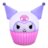 PALADONE KUROMI dekoratīvais silikona LED gaismeklis SquishyGlo, uzlādējams, PP15398KUR 