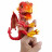 UNTAMED interaktīva elektroniska rotaļlieta Dragon Wildfire, 3861 3861