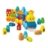 MEGA BLOKS FIRST BUILDERS komplekts Vilciens alfabēta apguvei, 50 gab., FWK22 