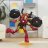 AVENGERS figūra ar motociklu Bend and Flex, F02445L0 F02445L0