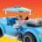 MEGA CONSTRUX HOT WHEELS monster truck vilcējs ar mašīna, GYG66 GYG66