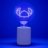 PALADOME STITCH neona lampa, PP14064LSEU 