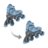 GLOBBER skrituļslidas Learning Skates 2 in 1, izmērs 30–33, zilas, 783-200 