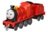 THOMAS & FRIENDS tvaika lokomotīve ar vagonu, HFX91 HFX91