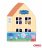 PEPPA PIG radošais komplekts ar zīmēšanas piederumiem Activities House, 75 gb., CPEP002 CPEP002